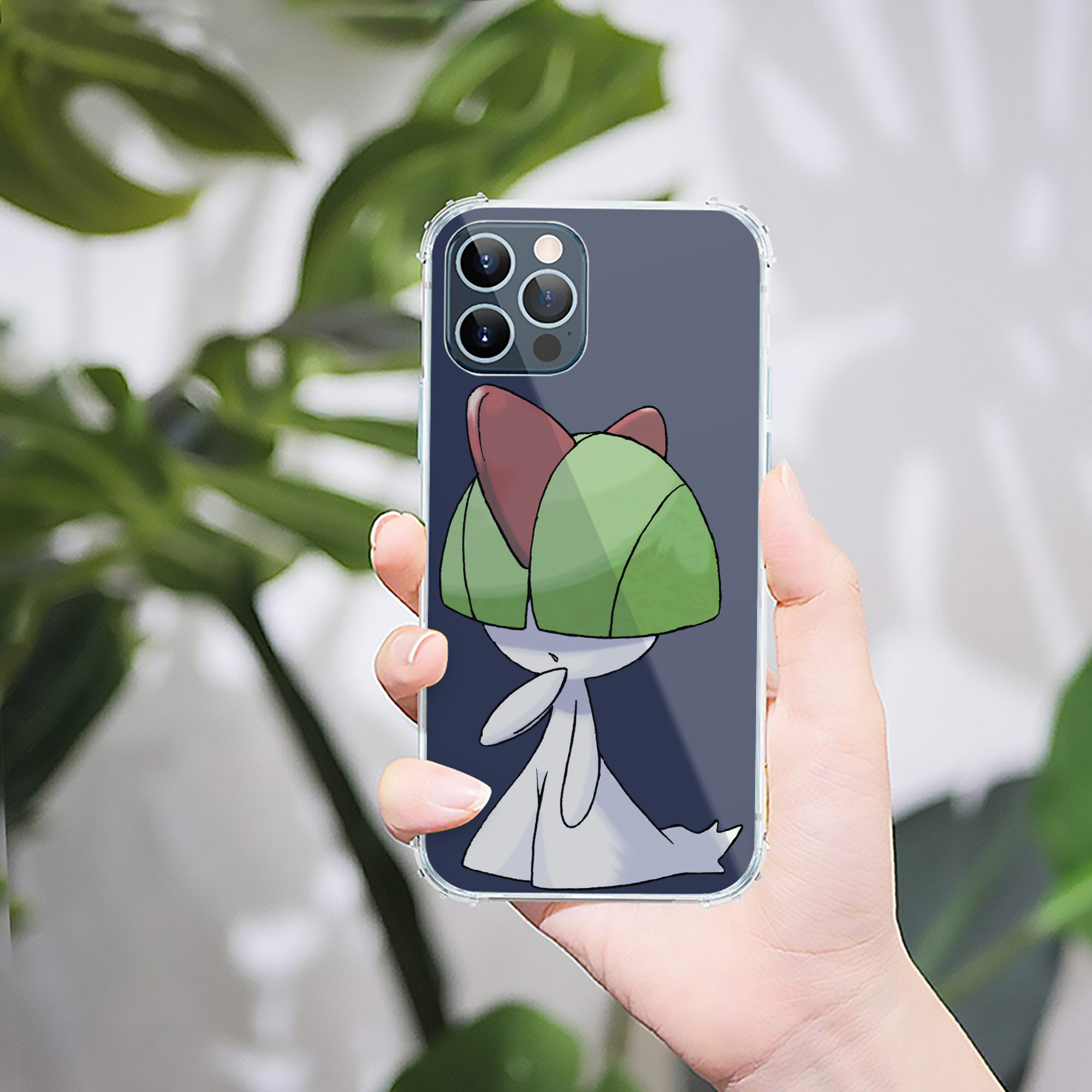 （画像用） ポケットモンスター Pokémon 【iPhone 12シリーズ対応】透明スマホケース（クリアソフトケース）
